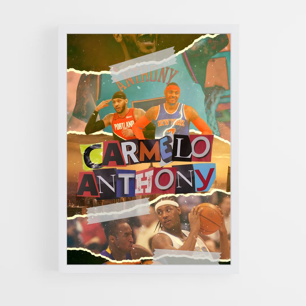 Poster Melo Magic – affiche Basketball (vue 3)